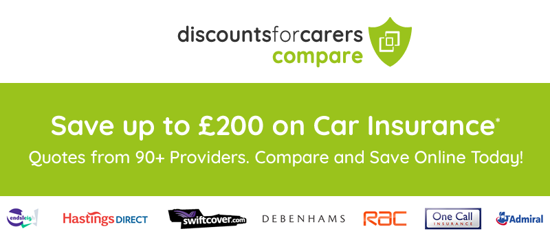Discounts For Carers Compare Car Discounts For Carers Over